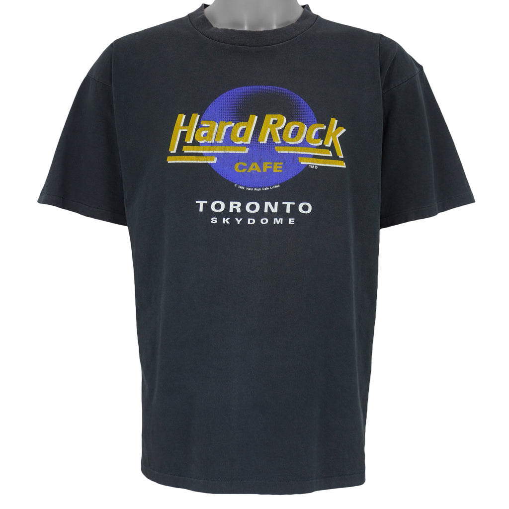 Vintage (Hard Rock) - Hard Rock Cafe Toronto Skydome T-Shirt 1989 Large Vintage Retro