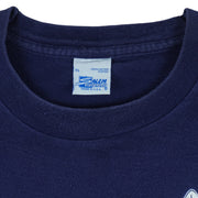 NCAA (Salem) Blue UConn Huskies Spell-Out T-Shirt 1990s X-Large Vintage Retro