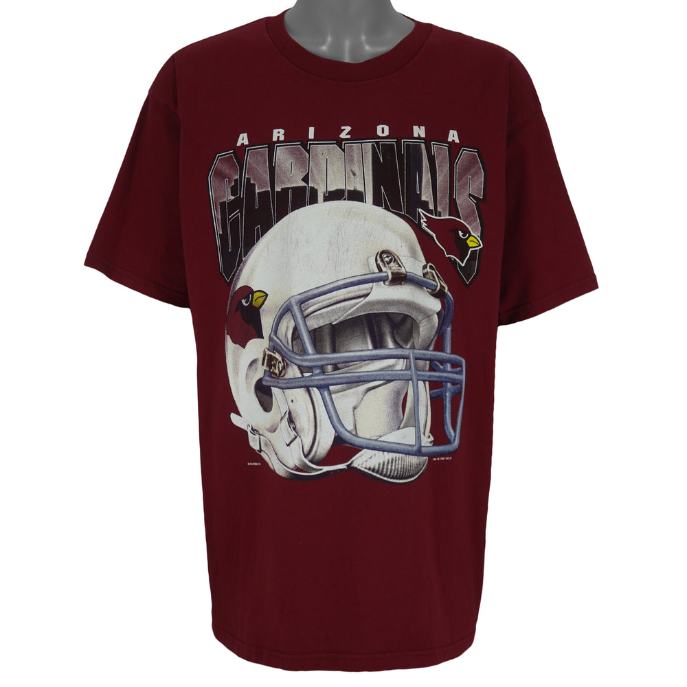 NFL (Lee) - Arizona Cardinals Helmet T-Shirt 1997 XX-Large Vintage Retro Football