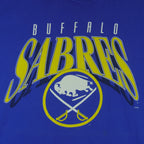NHL (Hanes) - Buffalo Sabres Single Stitch T-Shirt 1990s X-Large