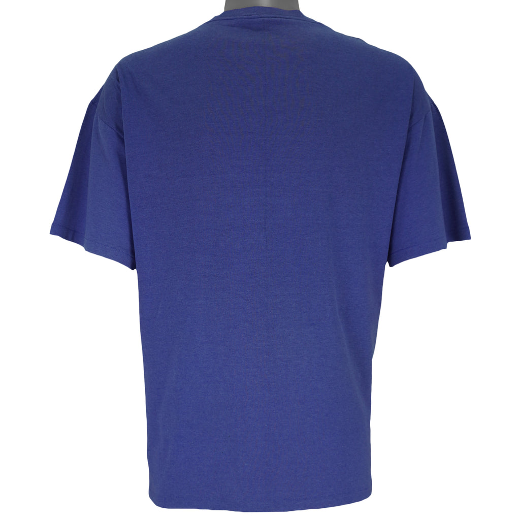 MLB - Toronto Blue Jays Big Logo and Spell-Out T-Shirt 1990s Large Vintage Retro Baseball
