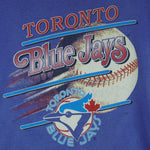 MLB - Toronto Blue Jays Big Logo and Spell-Out T-Shirt 1990s Large Vintage Retro Baseball