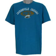 NFL (Logo Athletic) - Jacksonville Jaguars T-Shirt 1990s Large Vintage Retro Football