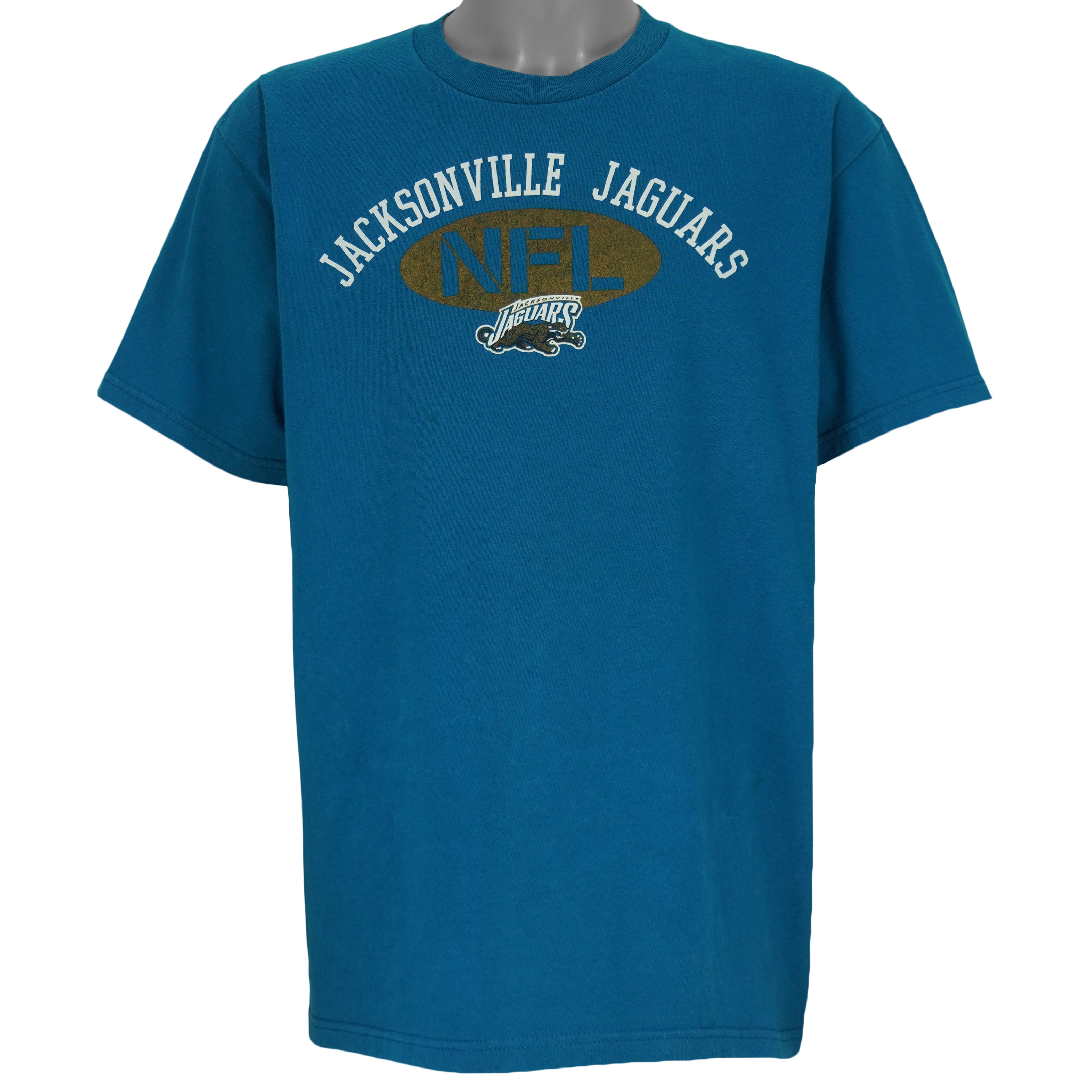 NFL (Logo Athletic) - Jacksonville Jaguars T-Shirt 1990s Large Vintage Retro Football