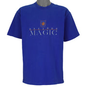 NBA (Salem) - Orlando Magic Embroidered T-Shirt 1990s Large Vintage Retro Basketball