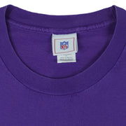 NFL - Minnesota Vikings Purple Power Spell-Out T-Shirt 1990s Large Vintage Retro Football