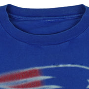 NFL - New England Patriots Get Focused Spell-Out T-Shirt 1995 Large Vintage Retro Football