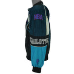 NBA (Pro Player) - Charlotte Hornets Embroidered Logo Windbreaker 1990s Small Vintage Retro Basketball
