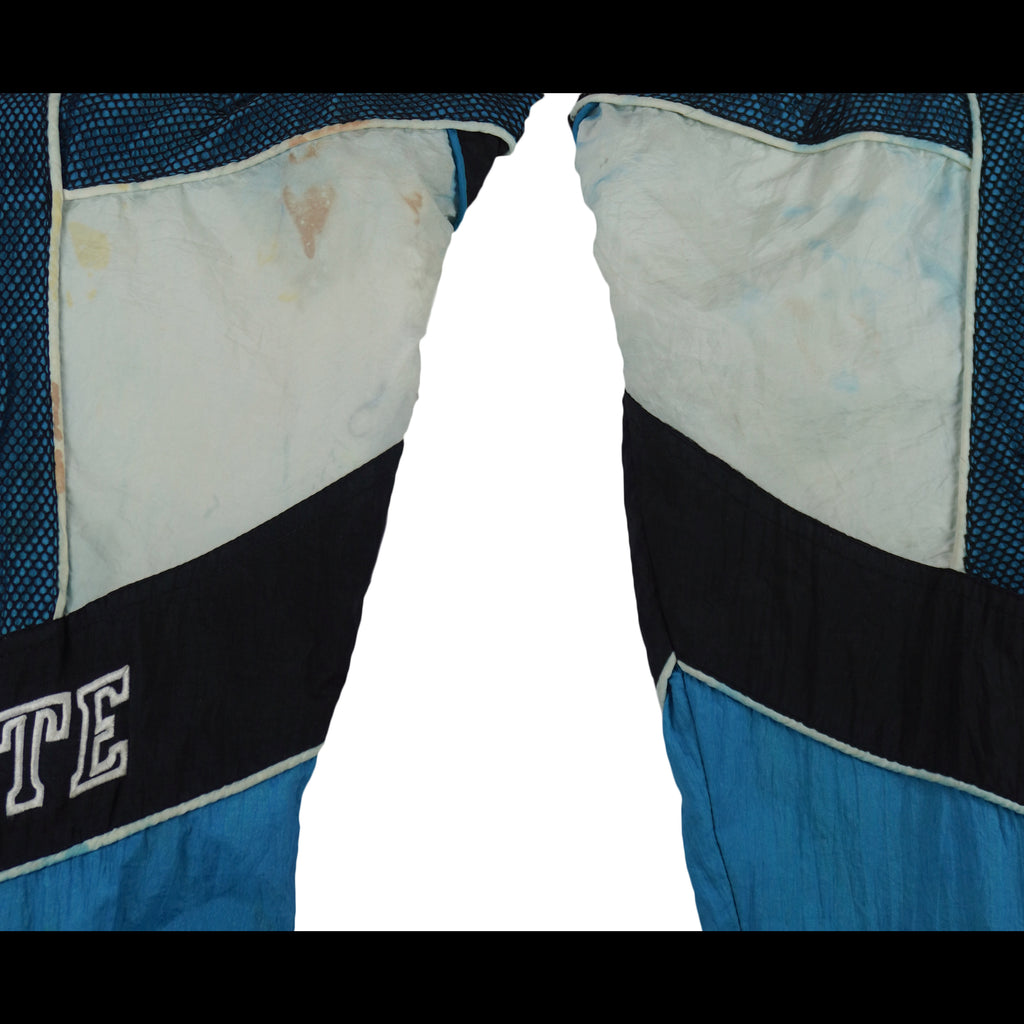 NBA (Pro Player) - Charlotte Hornets Embroidered Logo Windbreaker 1990s Small Vintage Retro Basketball