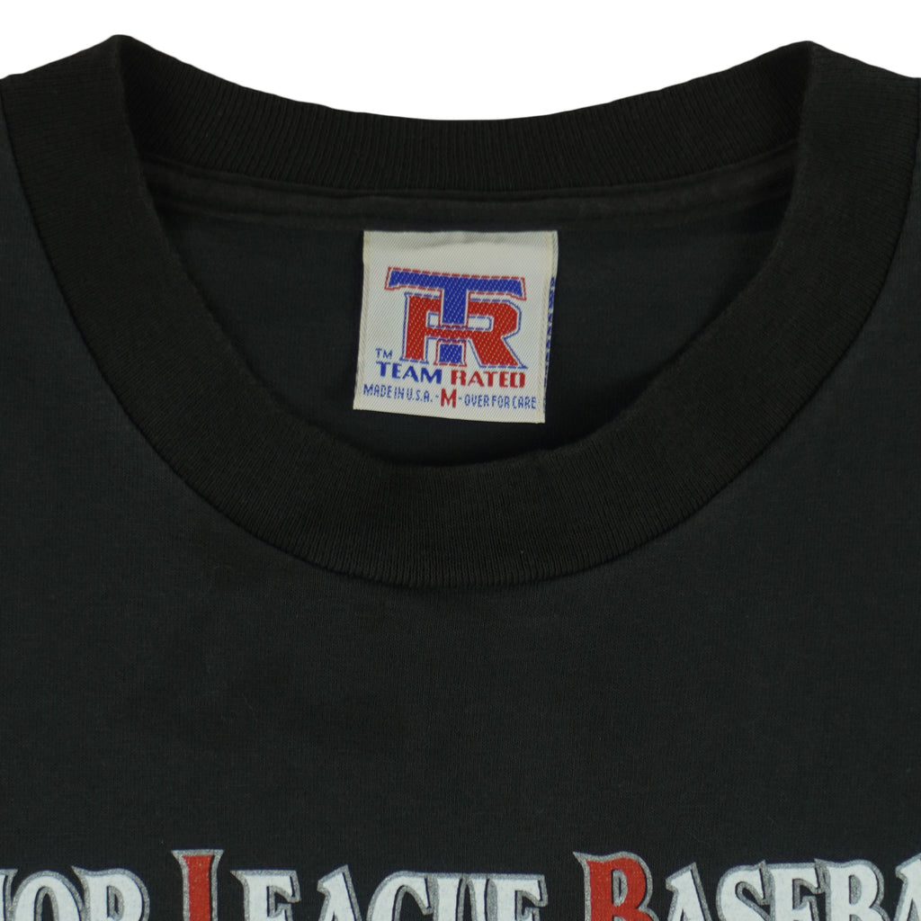 MLB (Team Rated) - Chicago White Sox The Go-Go Sox Of 59 Spell-Out T-Shirt 1995 Medium Vintage Retro Baseball