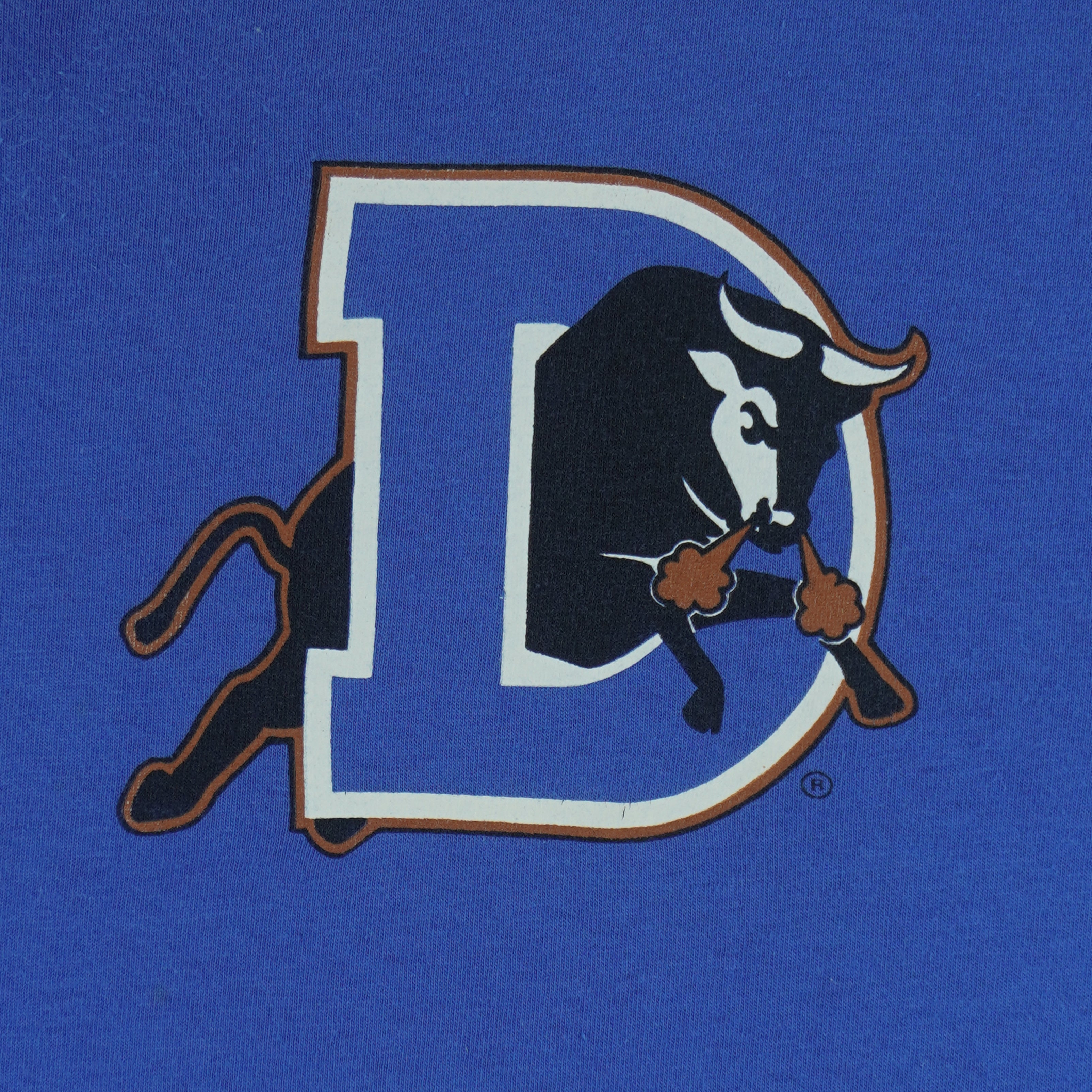 MLB (Majesty Sport) - Durham Bulls Big Logo T-Shirt 1992 Large Vintage Retro Baseball