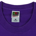 NBA (Fruit of the Loom) - Purple Utah Jazz T-Shirt 1998 Large Vintage Retro Basketball