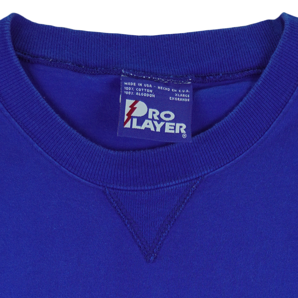 NFL (Pro Player) - Buffalo Bills Embroidered T-Shirt 1990s Large Vintage Retro Football