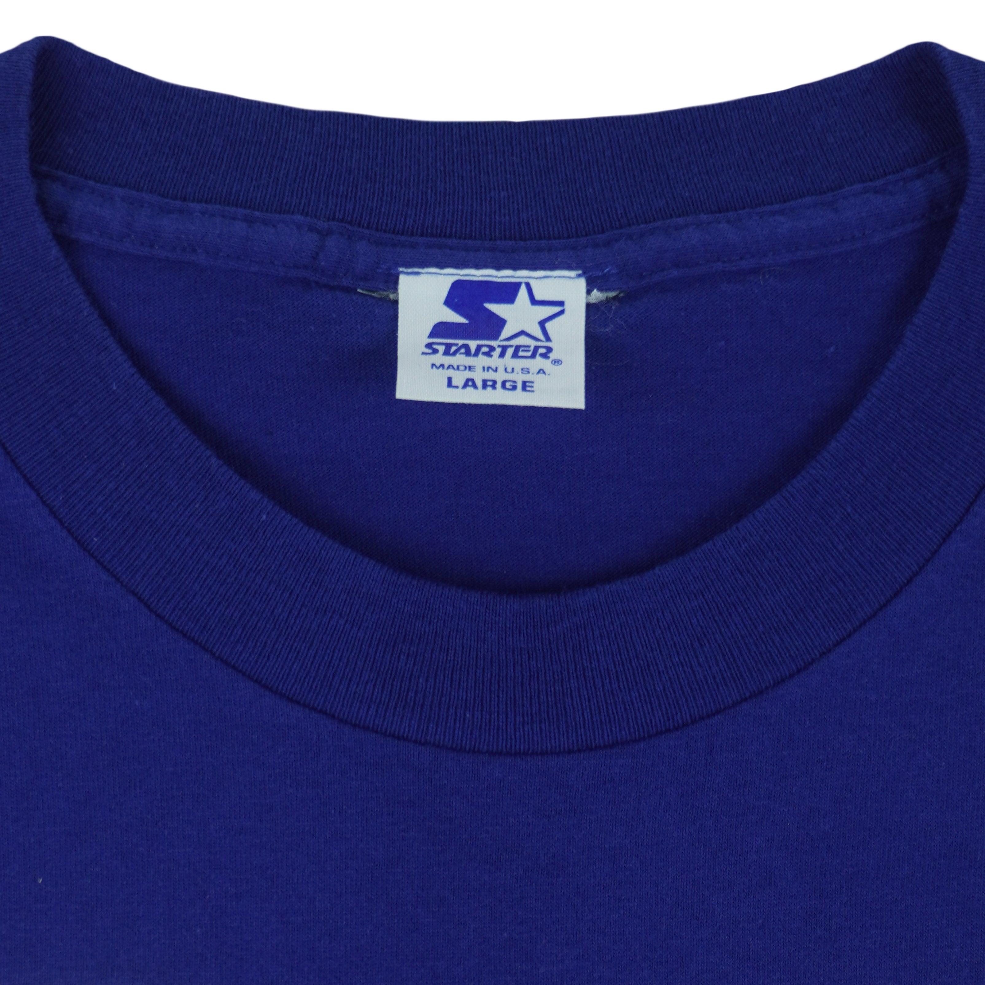MLB (Stater) - Chicago Cubs World Series Playoffs T-Shirt 1998 Large Vintage Retro Baseball