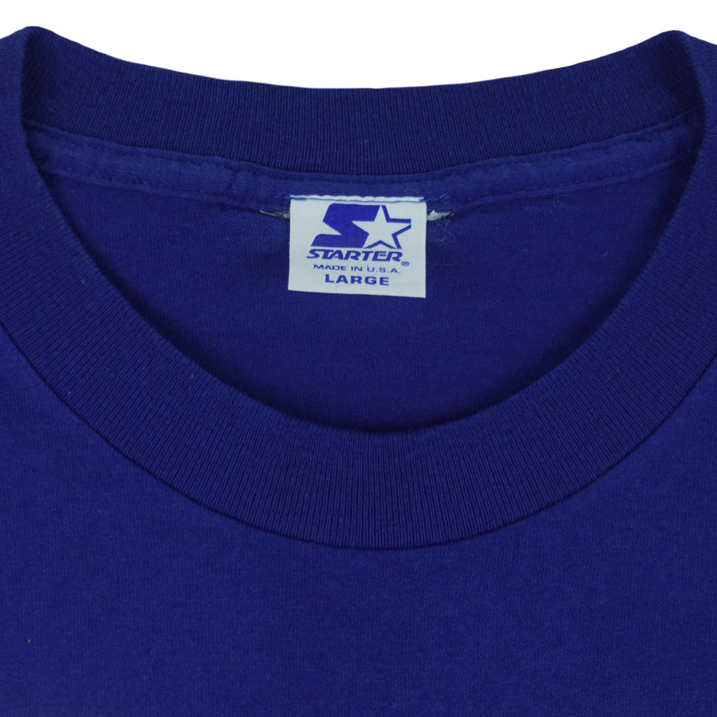 MLB (Stater) - Chicago Cubs World Series Playoffs T-Shirt 1998 Large Vintage Retro Baseball