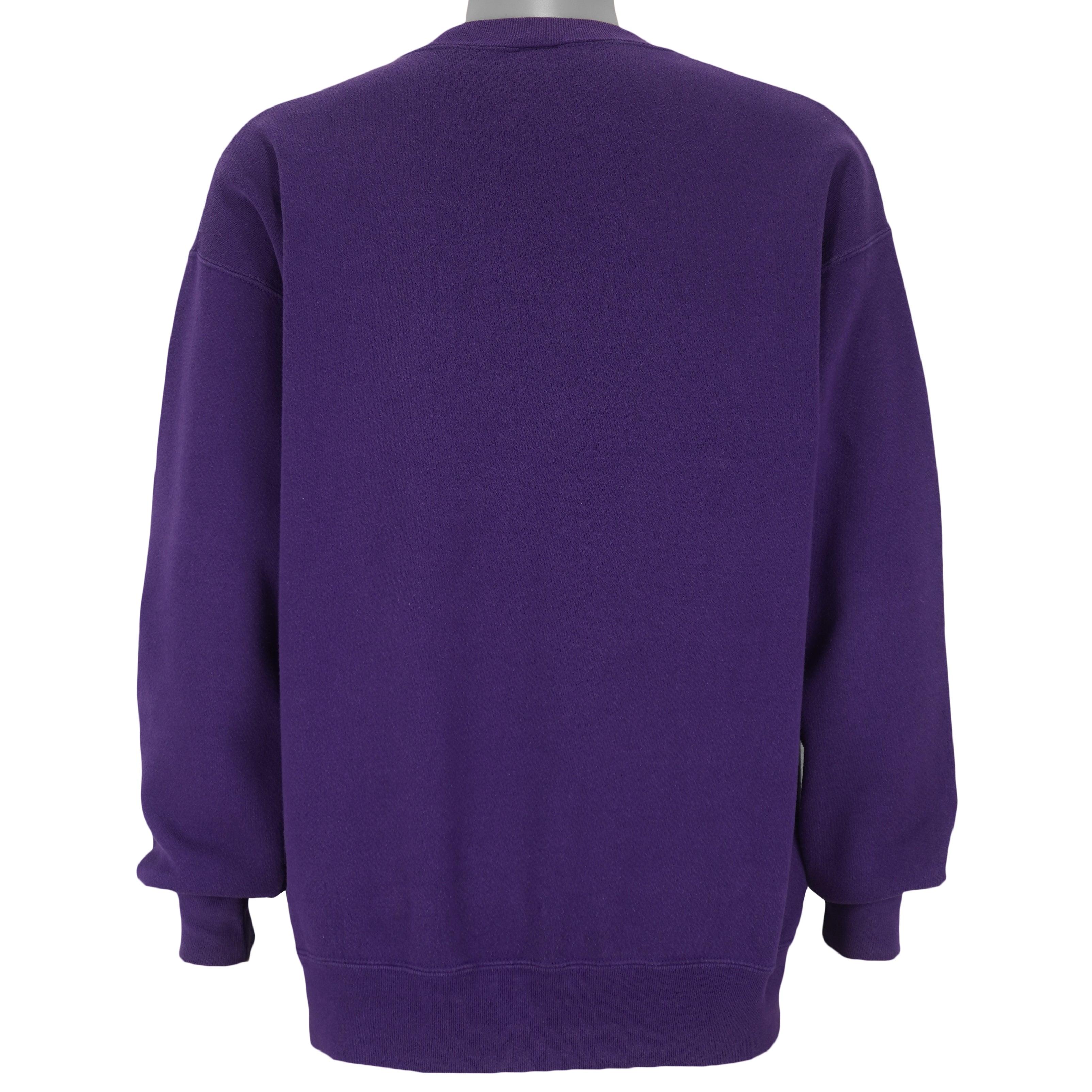 NCAA (Lee) - LSU Tigers Crew Neck Sweatshirt 1990s Large Vintage Retro