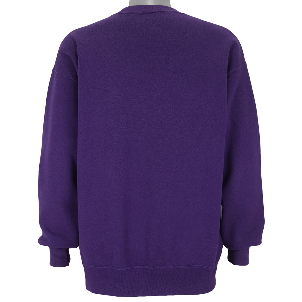 NCAA (Lee) - LSU Tigers Crew Neck Sweatshirt 1990s Large Vintage Retro
