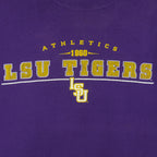 NCAA (Lee) - LSU Tigers Crew Neck Sweatshirt 1990s Large Vintage Retro