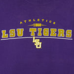 NCAA (Lee) - LSU Tigers Crew Neck Sweatshirt 1990s Large Vintage Retro