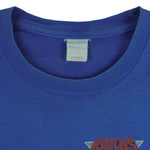 NBA (Champion) - New York Knicks Slam It Spell-Out 1990s XX-Large Vintage Retro Basketball