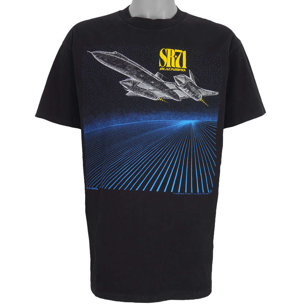 Vintage - SR-71 Blackbird Single Stitch T-Shirt 1988 X-Large Vintage Retro