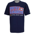 Starter - Montreal Canadiens Spell-Out 1990s Large Vintage Retro Hockey