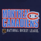 Starter - Montreal Canadiens Spell-Out 1990s Large Vintage Retro Hockey