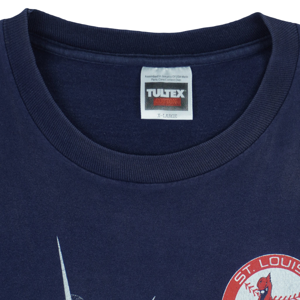 MLB (Tultex) - St. Louis Cardinals T-Shirt 1992 X-Large Vintage Retro Baseball