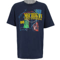 NCAA - Michigan Wolverines Basketball T-Shirt 1993 Large Vintage Retro Baskeball