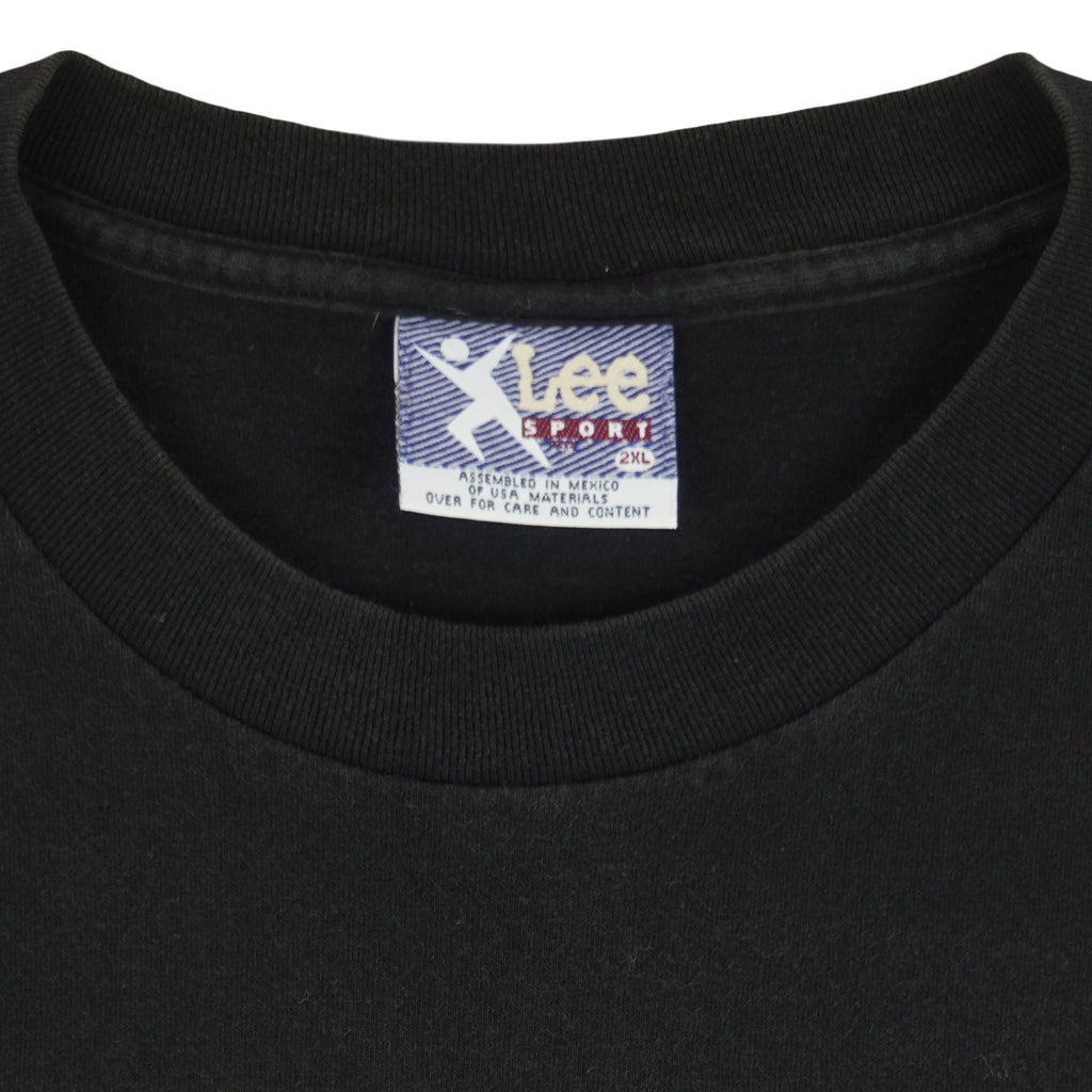 NFL (Lee Sport) - HBO Sport T-Shirt Spell-Out 1995 XX-Large Vintage Retro Football