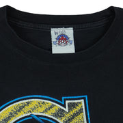NCAA (Joy Athletic) - Black Georgia Tech Yellow Jackets Spell-Out T-Shirt 1990s Large Vintage Retro Basketball