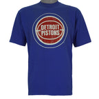 NBA (Artex) - Detroit Pistons Single Stitch T-Shirt 1990 X-Large Vintage Retro Basketball