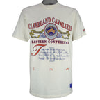 NBA (Nutmeg) - Cleveland Cavaliers, Central Division T-Shirt 1990s Large Vintage Retro Basketball