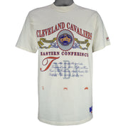 NBA (Nutmeg) - Cleveland Cavaliers, Central Division T-Shirt 1990s Large Vintage Retro Basketball