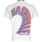 Vintage (Mendez) - Opryland Nashville USA Mandolin Single Stitch T-Shirt 1990s Medium Vintage Retro