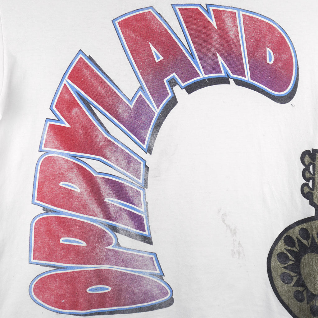 Vintage (Mendez) - Opryland Nashville USA Mandolin Single Stitch T-Shirt 1990s Medium Vintage Retro