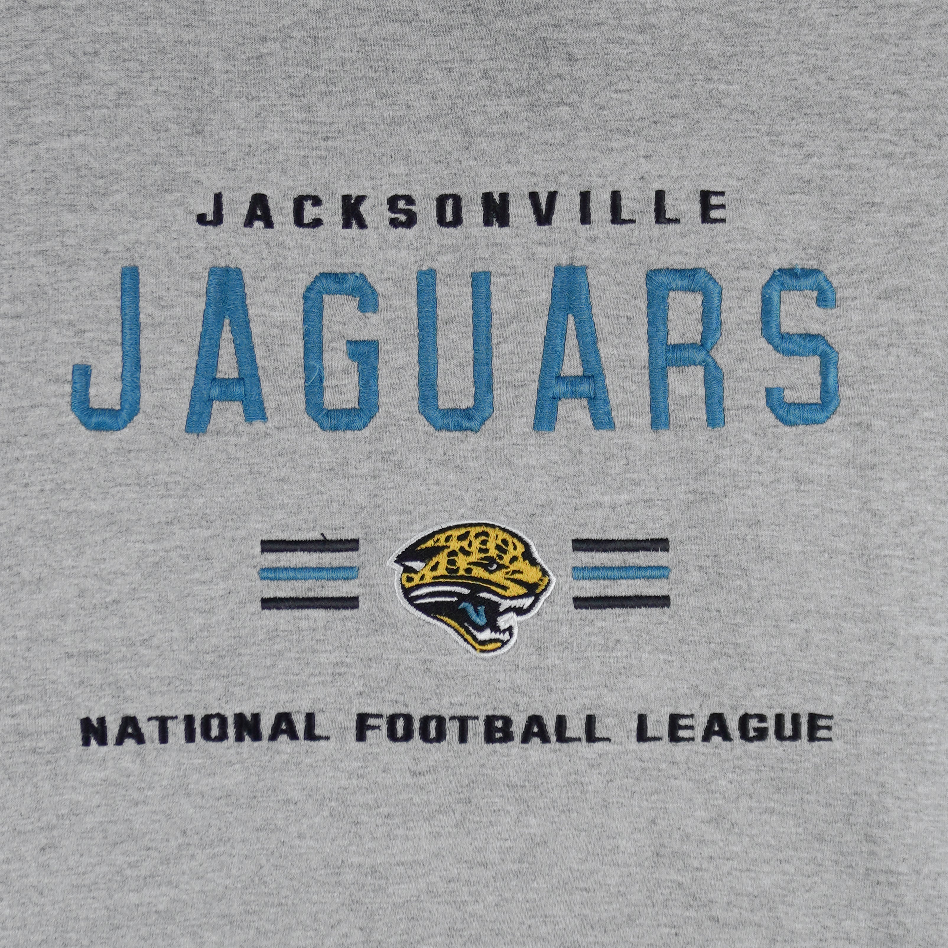 NFL (Lee) - Jacksonville Jaguars Embroidered Logo T-Shirt 1990s Medium Vintage Retro Basketball