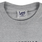 NFL (Lee) - Jacksonville Jaguars Embroidered Logo T-Shirt 1990s Medium Vintage Retro Basketball