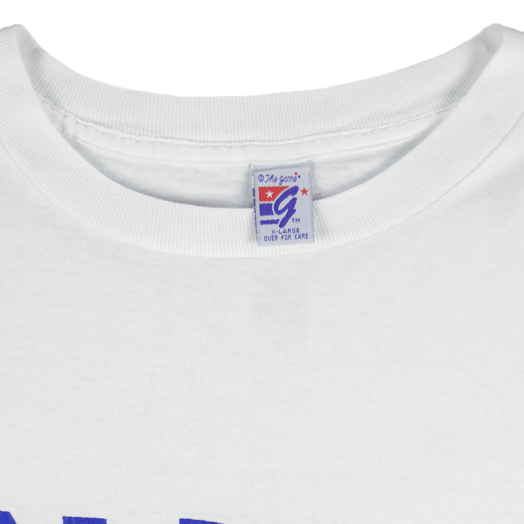 NCAA (The game) - Duke Blue Devils Spell-Out T-Shirt 1990s X-Large Vintage Retro