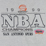 NBA (Logo 7) - San Antonio Spurs NBA Champions T-Shirt 1999 X-Large Vintage Retro Basketball