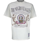 MLB (Crablesportwear) - The Negro Leagues 75th Commemorative Year T-Shirt 1990s Medium Vintage Retro Baseball