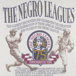 MLB (Crablesportwear) - The Negro Leagues 75th Commemorative Year T-Shirt 1990s Medium Vintage Retro Baseball