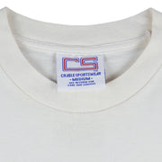 MLB (Crablesportwear) - The Negro Leagues 75th Commemorative Year T-Shirt 1990s Medium Vintage Retro Baseball