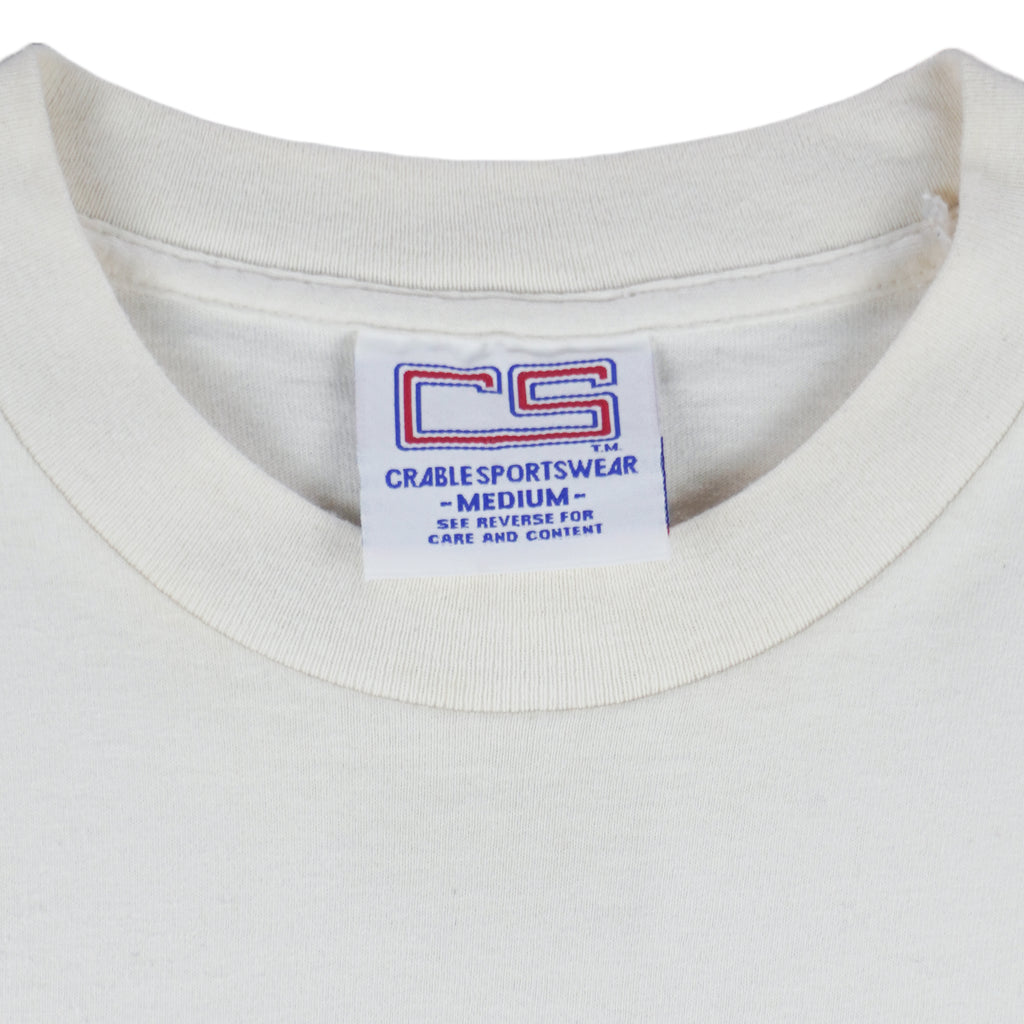 MLB (Crablesportwear) - The Negro Leagues 75th Commemorative Year T-Shirt 1990s Medium Vintage Retro Baseball