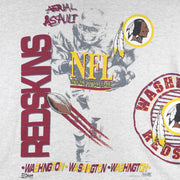 NFL (Salem) - Washington Redskins Aerial Assault T-Shirt 1991 X-Large Vintage Retro Football
