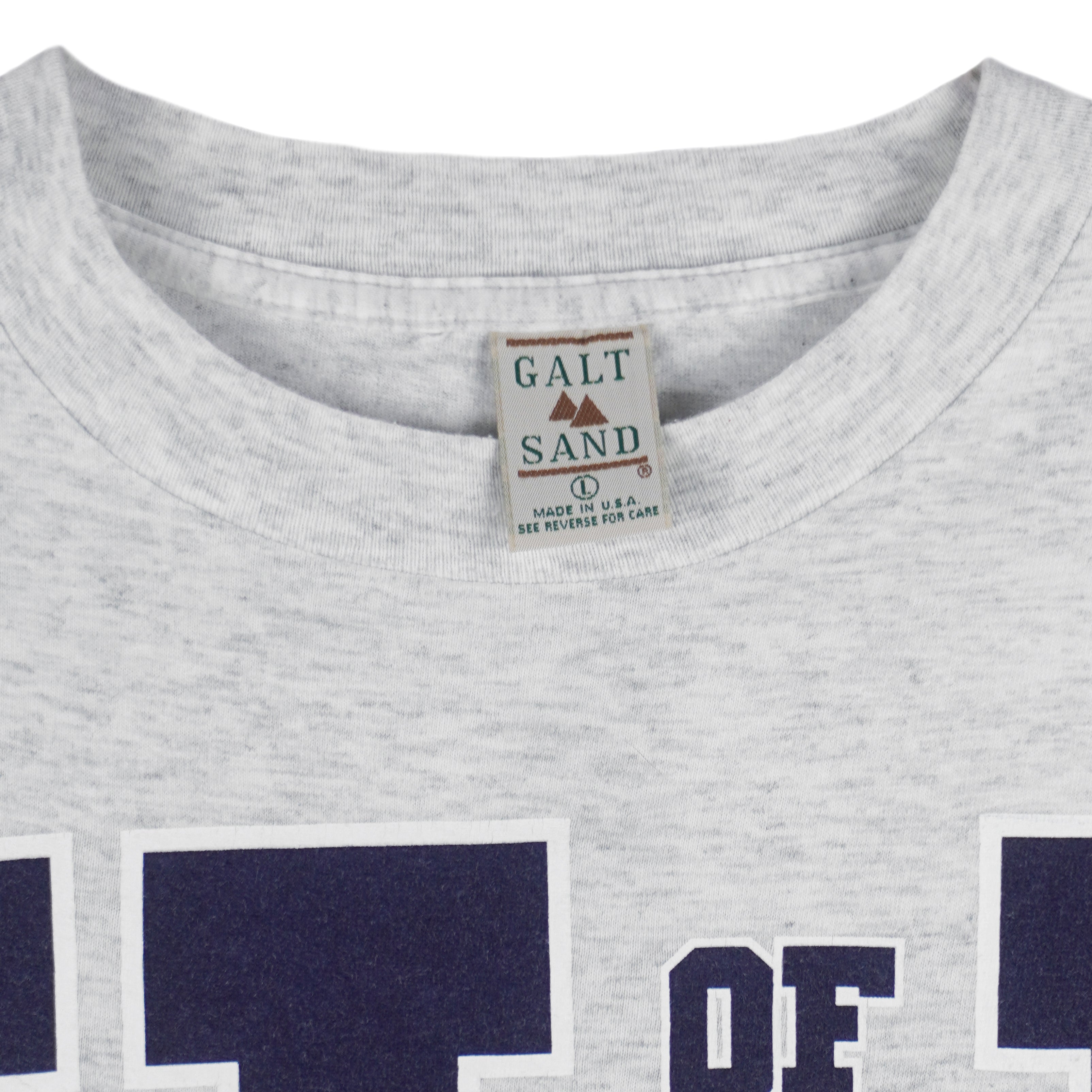 NCAA (Galt Sand) - Illinois Fighting Illini Spell-Out T-Shirt 1990s Large Vintage Retro