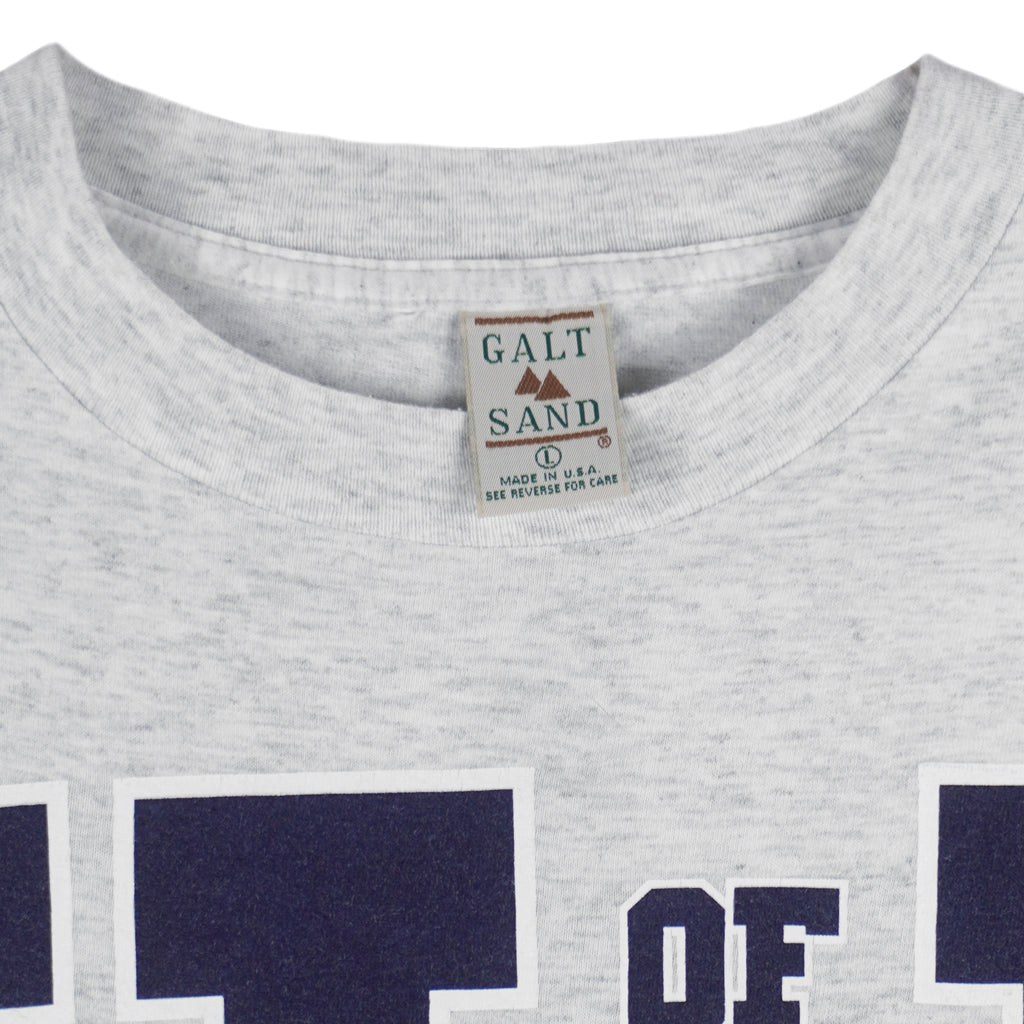 NCAA (Galt Sand) - Illinois Fighting Illini Spell-Out T-Shirt 1990s Large Vintage Retro
