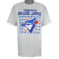 MLB (My Favourite Team) - Toronto Blue Jays Big Logo T-Shirt 1991 X-Large Vintage Retro Baseball