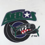 NHL (Fruit Of The Loom) - IHL Houston Aeros T-Shirt 1990s X-Large Vintage Retro Hockey
