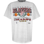 NBA (Trench) - Portland Trail Blazers Champ T-Shirt 1992 X-Large Vintage Retro Basketball